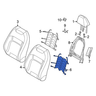 Nissan OE - Front Right Seat Back Cushion Spring