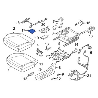 Nissan OE - Front Left Air Bag Seat Sensor Mat