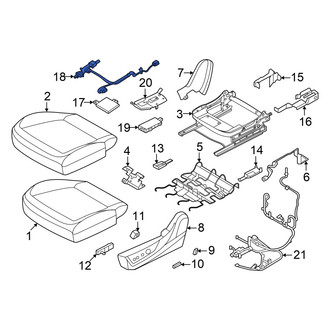 Nissan OE - Left Air Bag Seat Sensor Mat Connector