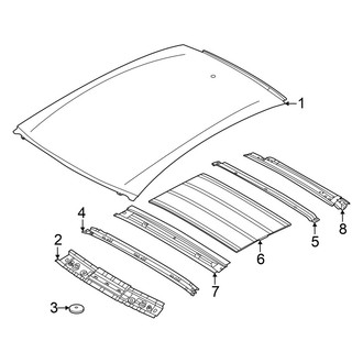 Nissan OE - Roof & Components (W/O Panoramic Roof), (S+ / SV+)