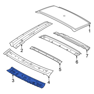 Nissan OE - Front Roof Header Panel