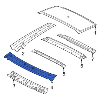 Nissan OE - Center Roof Panel Reinforcement