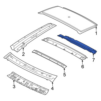 Nissan OE - Rear Roof Header Panel