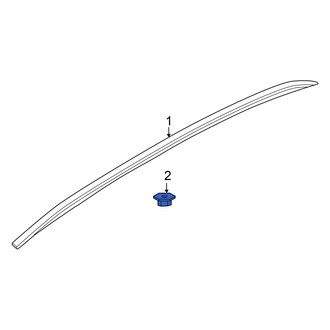 Nissan OE - Roof Luggage Carrier Side Rail Nut