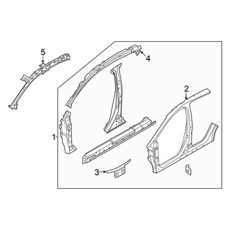 Nissan OE - Pillars, Rocker & Floor - Aperture Panel