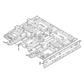 Nissan OE - Pillars, Rocker & Floor - Floor & Rails