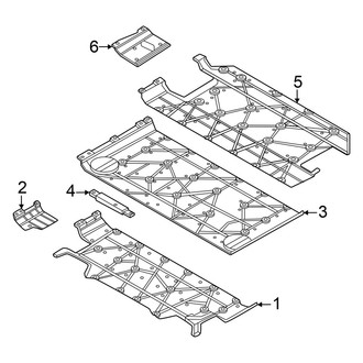 Nissan OE - Pillars, Rocker & Floor - Under Cover & Splash Shields