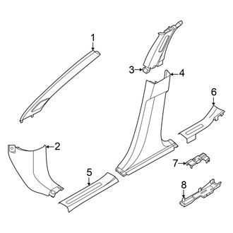 Nissan OE - Pillars, Rocker & Floor - Interior Trim