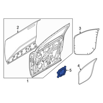 Nissan OE - Left Inner Door Access Cover