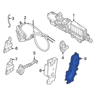 Nissan OE - Front Left Door Access Cover