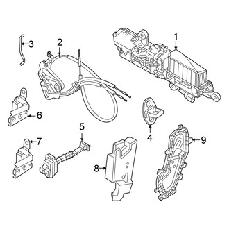 Nissan OE - Front Door - Lock & Hardware