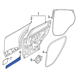 Nissan OE - Door Panel Insulation