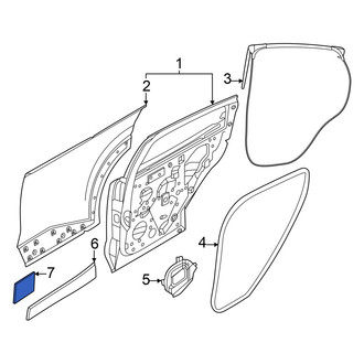 Nissan OE - Door Panel Insulation