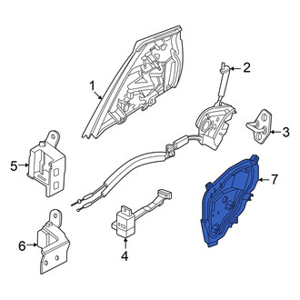 Nissan OE - Rear Left Door Access Cover