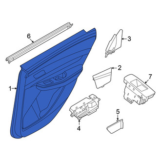 Nissan OE - Rear Left Inner Door Interior Trim Panel