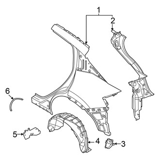 Nissan OE - Quarter Panel & Components
