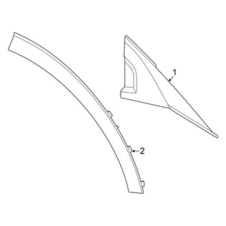 Nissan OE - Quarter Panel - Exterior Trim