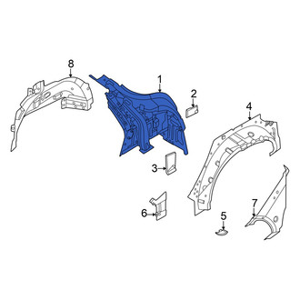 Nissan OE - Rear Right Inner Quarter Panel