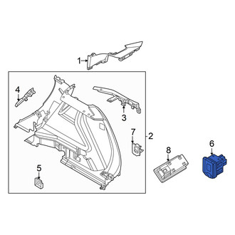 Nissan OE - Rear Right 12 Volt Accessory Power Outlet