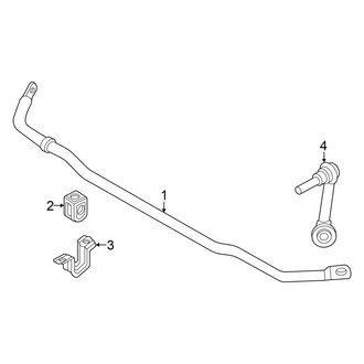 Nissan OE - Rear Suspension - Stabilizer Bar & Components