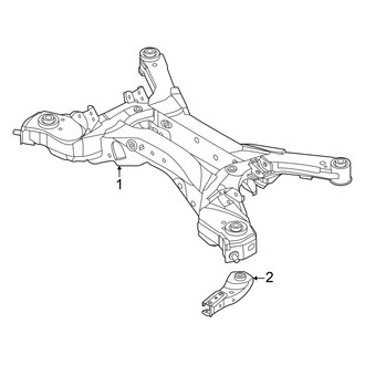 Nissan OE - Rear Suspension - Suspension Mounting