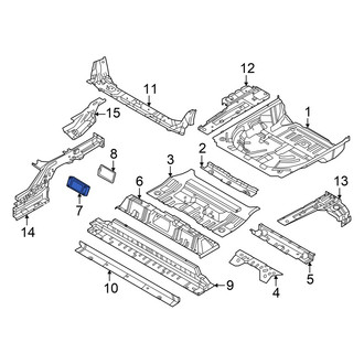 Nissan OE - Rear Trunk Floor Access Cover