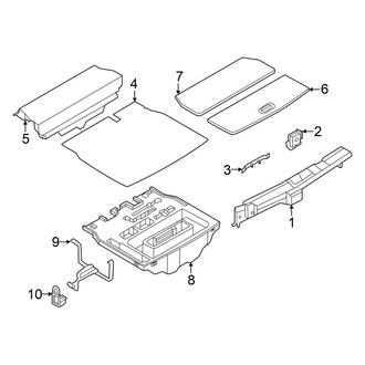 Nissan OE - Rear Body & Floor - Interior Trim