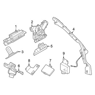 Nissan OE - Lift Gate - Lock & Hardware