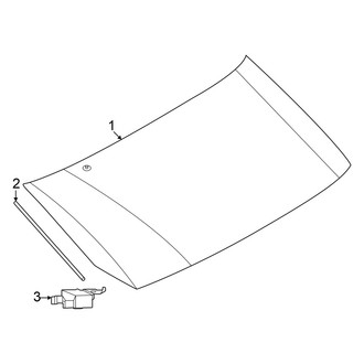 Nissan OE - Lift Gate - Glass