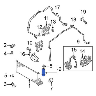 Nissan OE - A/C Receiver Drier