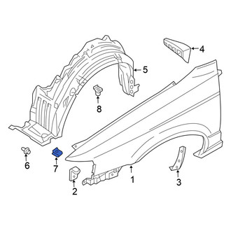 Nissan OE - Fender Liner Nut