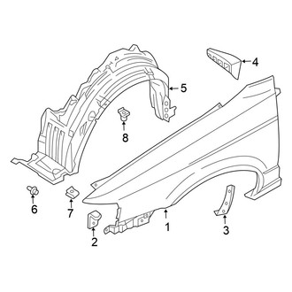 Nissan OE - Fender & Components