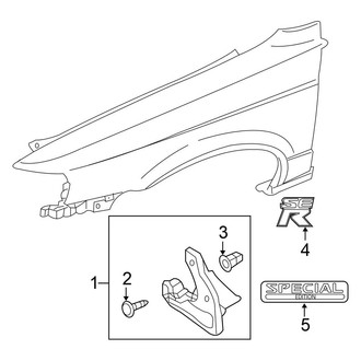 Nissan OE - Fender - Exterior Trim