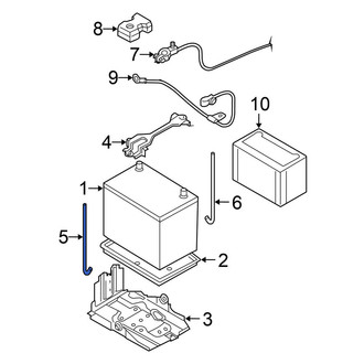 Nissan OE - Front Battery Hold Down Stud