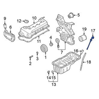 Nissan OE - Engine Oil Dipstick
