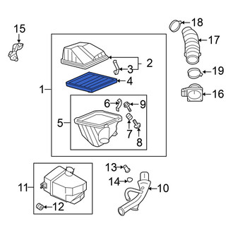 Nissan OE - Engine Air Filter