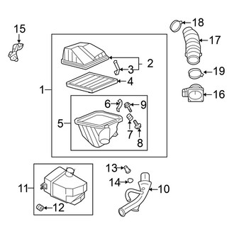 Nissan OE - Engine / Transaxle - Air Intake
