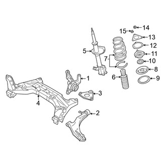 Nissan OE - Front Suspension - Suspension Components