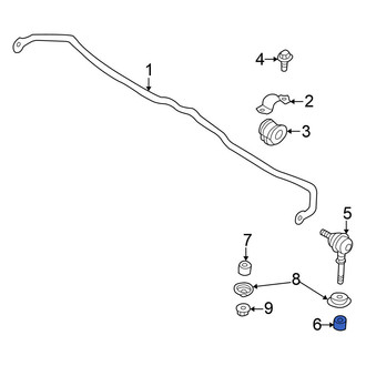Nissan OE - Front Upper Suspension Stabilizer Bar Link Bushing