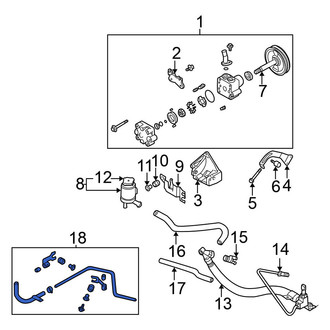 Nissan OE - Power Steering Return Hose