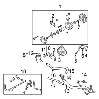 Nissan OE - Steering Gear & Linkage - Pump & Hoses