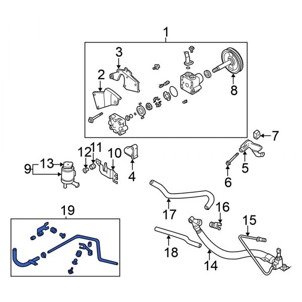 Power Steering Return Hose