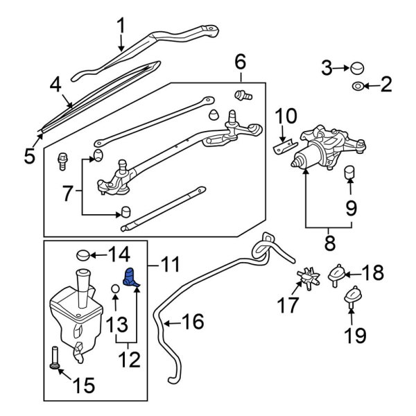 Windshield Washer Pump