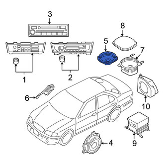 Nissan OE - Rear Speaker