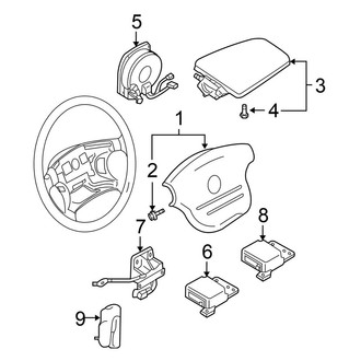 Nissan OE - Restraint Systems - Air Bag Components