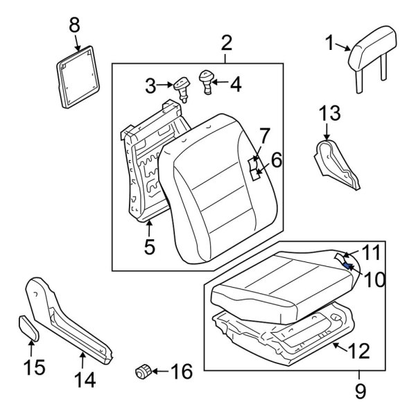 Seat Cushion Pad