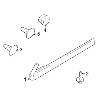 Nissan OE - Pillars, Rocker & Floor - Exterior Trim