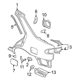 Nissan OE - Quarter Panel & Components