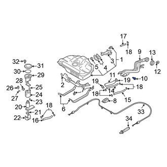 Nissan OE - Battery Tray Bolt