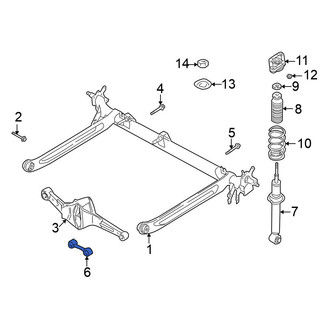 Nissan OE - Front Left Suspension Control Arm